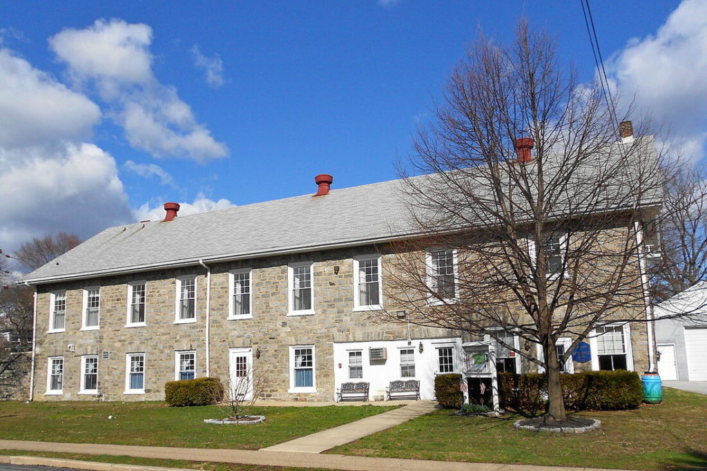 A Picture Of The Rutledge Borough Hall Taken by Delaware County Fencing